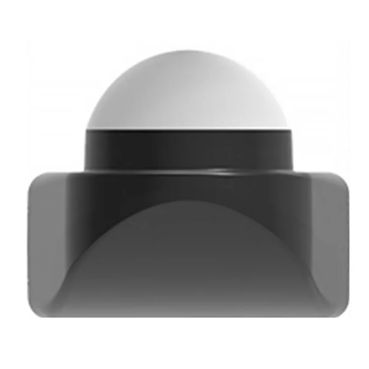 Round Waterproof LED Black Modern Up and Down Lights Outdoor Wall Sconces - Appledas