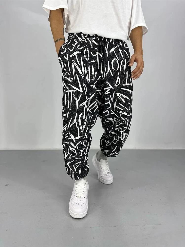 Printed Men's Haren Jogger Pants