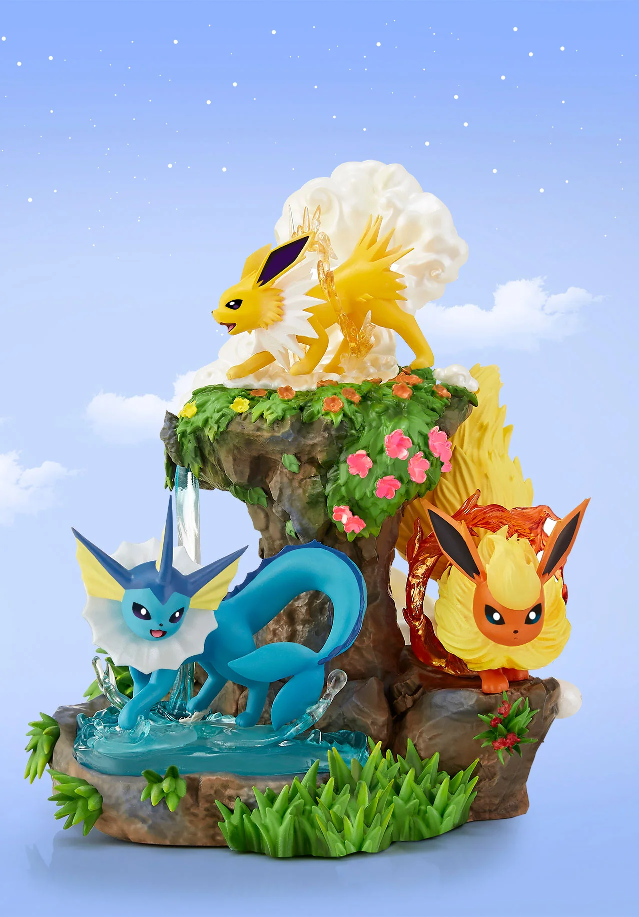 Eevee Family フィギュア Four Season of Eevee Family - Pokemon Resin Statue - SAKURA