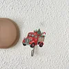 8Pcs Diamond Painting Christmas Little Red Car Hanging Hooks