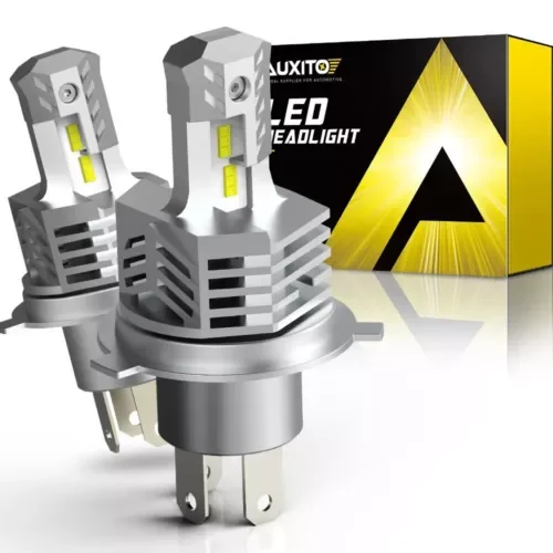 Dronehint 2PC H4 9003 LED Headlight Bulbs Car Truck Parts High&Low Beam 24000LM White EAH (For: Mini) Parts