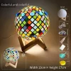 DIY Turkish Mosaic Art Light Material Package Handmade Night Lamp Design Kit