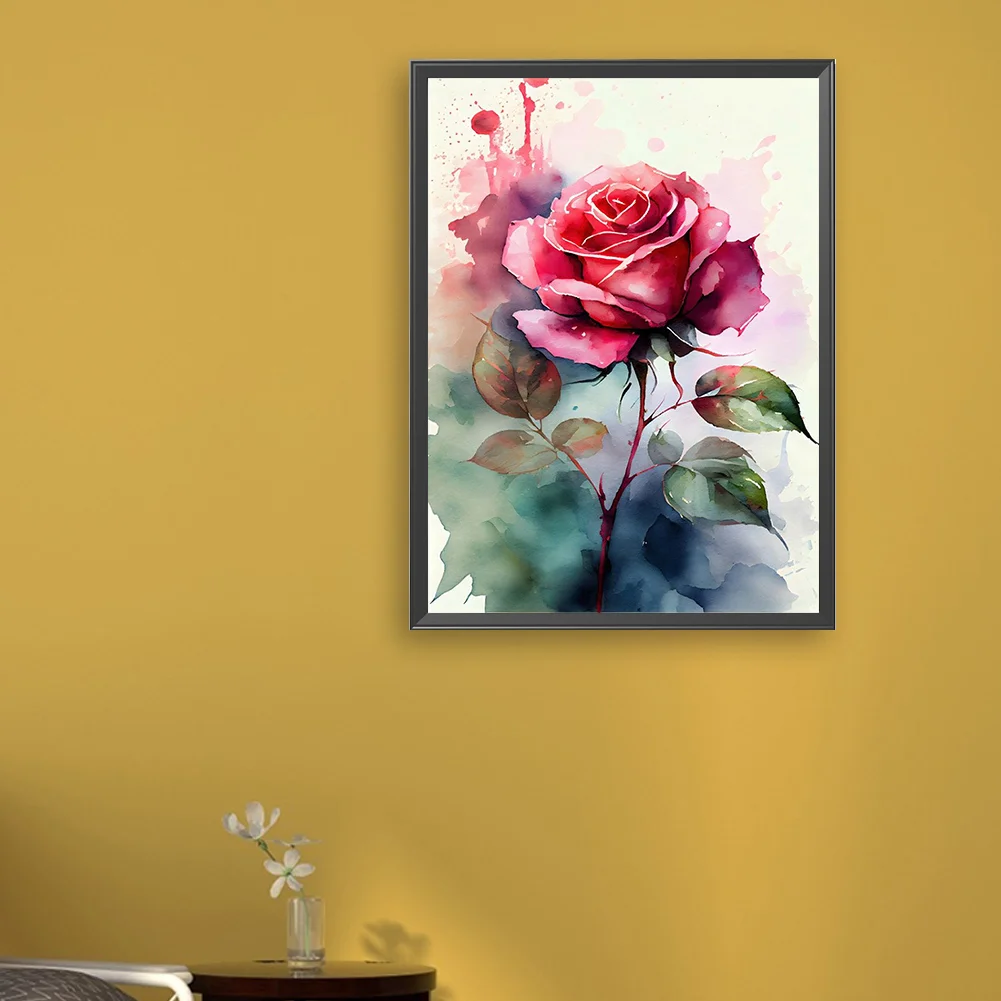 DIY Paint By Number 30*40cm - Rose