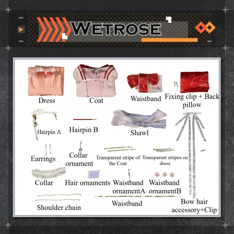 [Wetrose] Pre-Order Arknights Haruka Stranded in Utopia Game Outfit Cosplay Costume 