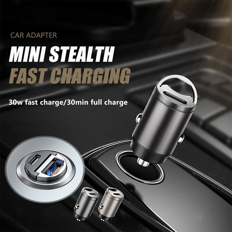 Mini Stealth Car Adapter（50% OFF）