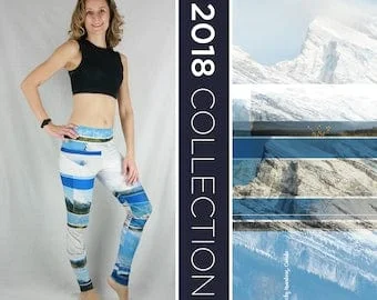 pornhint Pornhint Leggings - The Rocky Mountains (Yoga High Waistband)