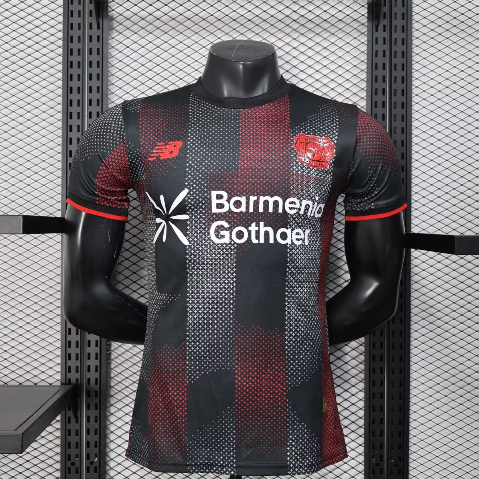 2025/2026 Player Version Leverkusen Home Soccer Jersey（The player version jersey is a bit tight, please pay attention to the size selection）