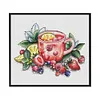 Small Kitchen - 11CT Stamped 3 Strands Cross Stitch 25*21cm/9.84*8.27in tapestrymarket