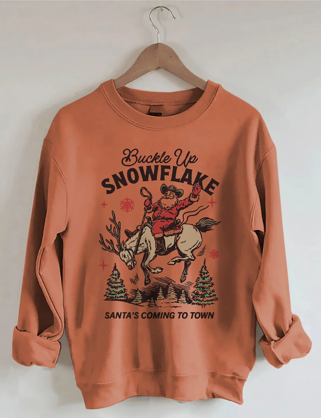 Santa's Coming To Town Sweatshirt