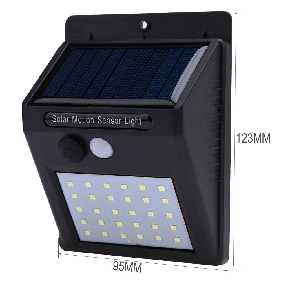 Solar Powered 30LED Outdoor Garden Wall Lamp Waterproof Motion Sensor Light от Cesdeals WW