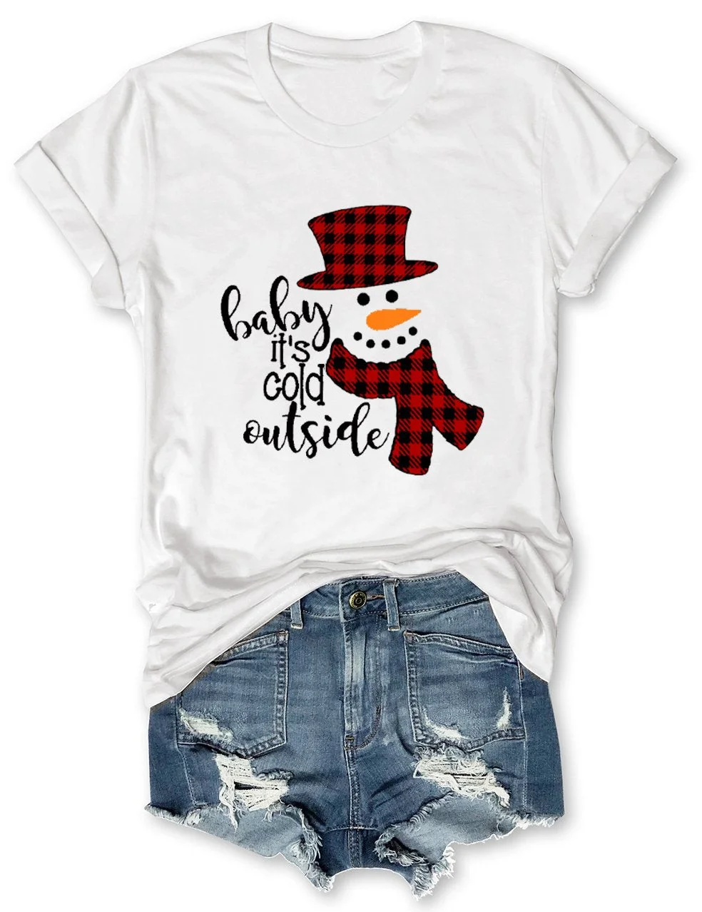 Baby It's Cold Outside Christmas T-Shirt