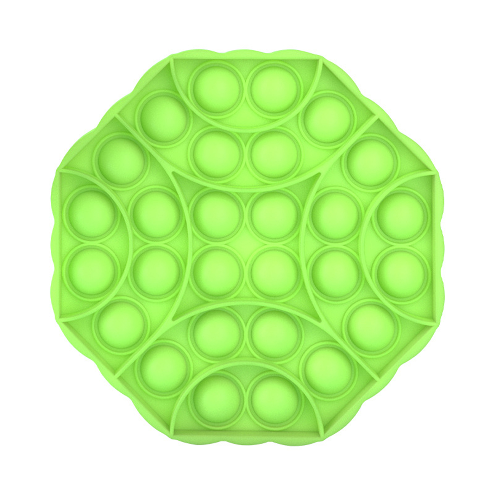 

Greenoctagon - Pop It Fidget Toy, Green, 501 Original