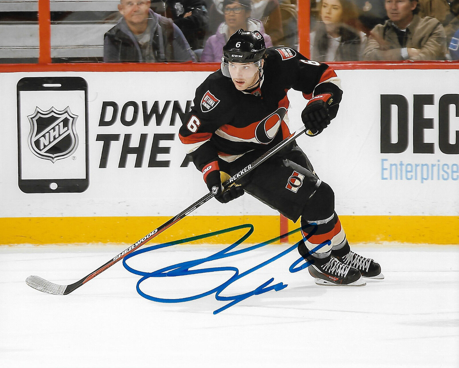 Ottawa Senators Bobby Ryan Signed Autographed NHL Photo Poster painting 8x10 COA H