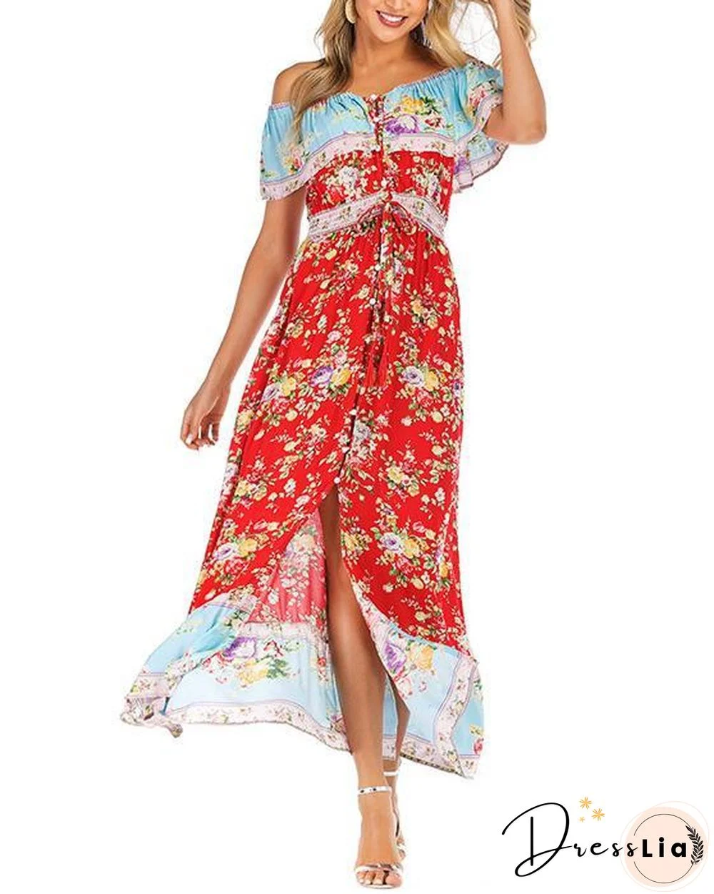 Fashion Summer Vacation Dress Maxi Dresses