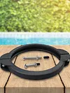 SF80110-2 Pool Clamp Collar Ring Replacement Part for Intex Sand Filter Pump