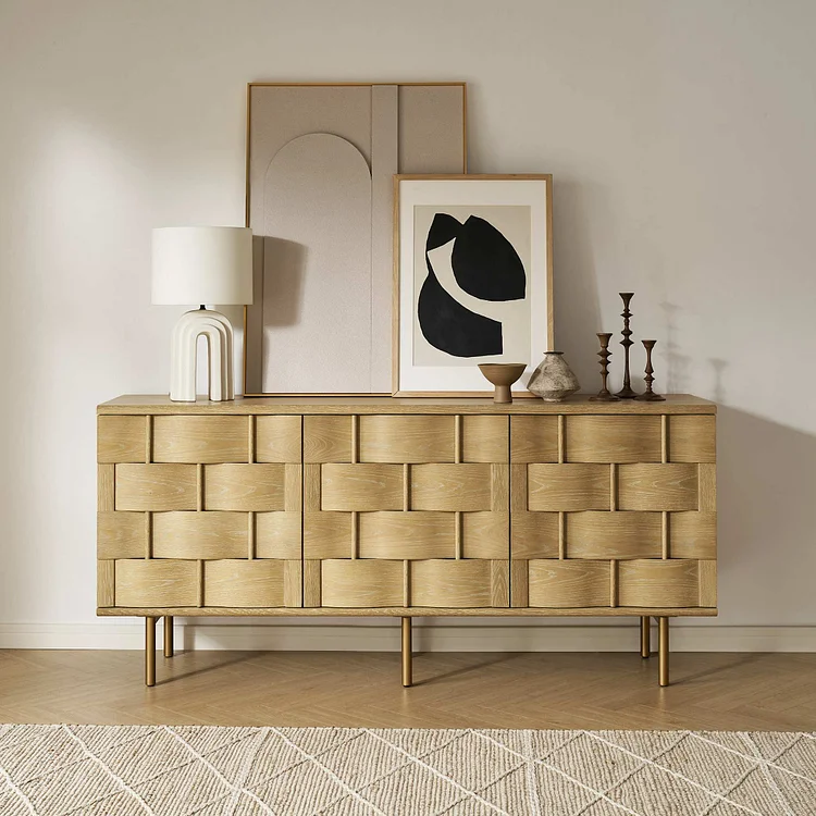 Ariel Sideboard, Whitewashed Oak
