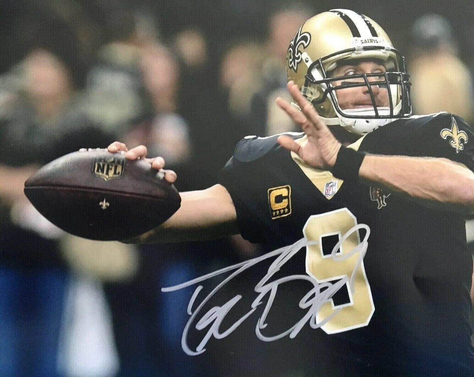 DREW BREES Autographed Signed 8x10 Photo Poster painting Saints REPRINT