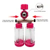 100ML Dual-Kettle Car Wash Foam Sprayer Handheld Spray Bottle High-Press Washer