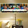 (80*30cm)The Last Supper - Crystal Rhinestone Diamond Painting