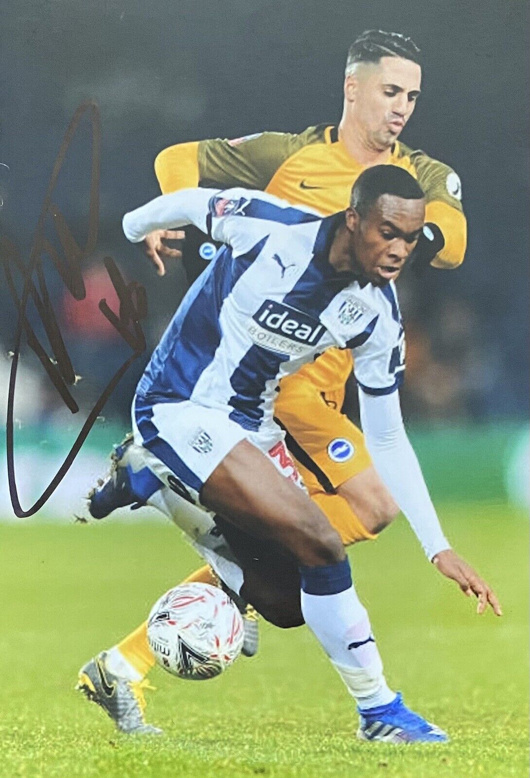 Rekeem Harper Genuine Hand Signed West Brom 6X4 Photo Poster painting 3