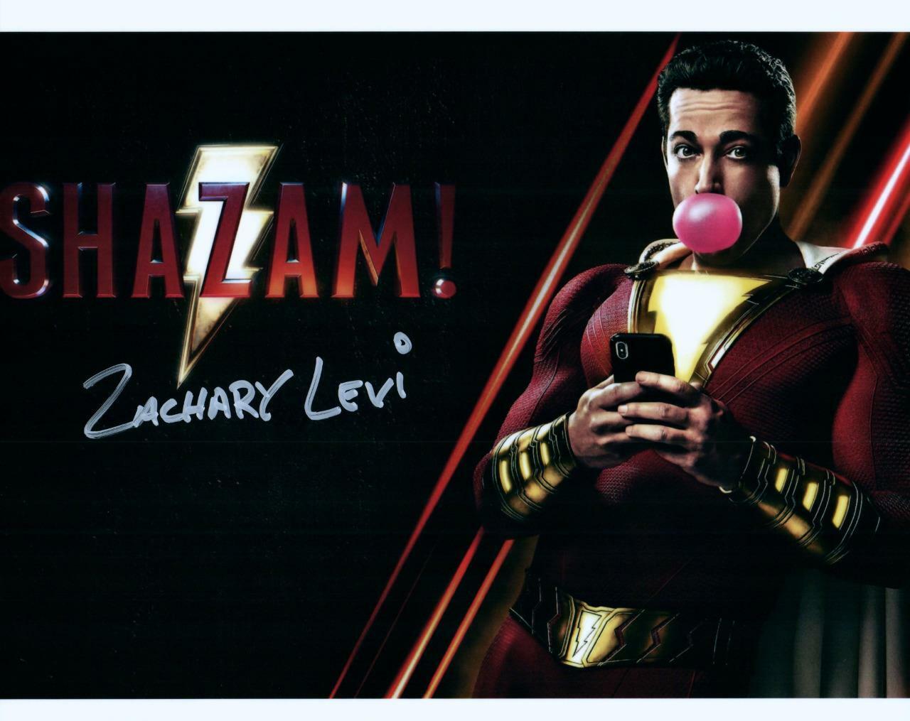 Zachary Levi Autographed 8x10 Photo Poster painting signed Picture + COA