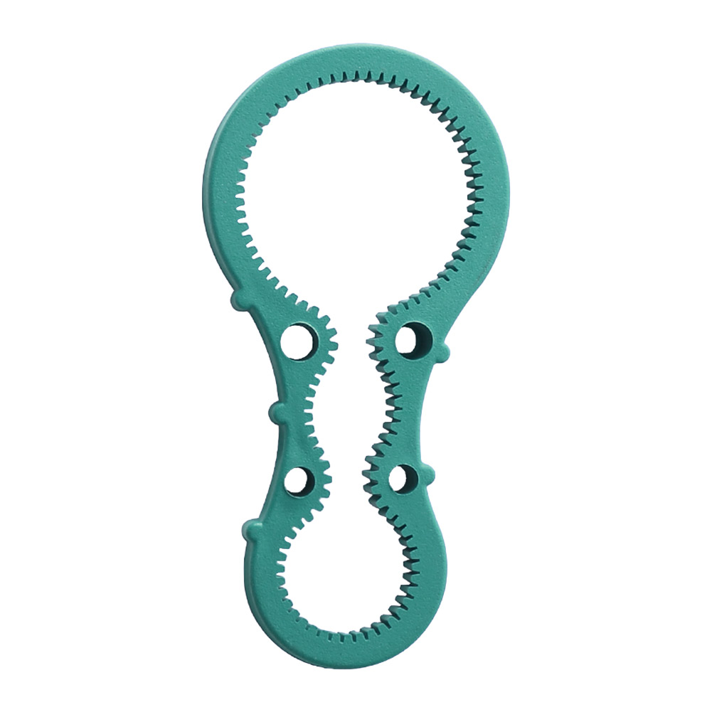 

8 Shape Can Lid Screw Twist Tool Picnic Barbecue Bottle Opener (Dark Green, 501 Original