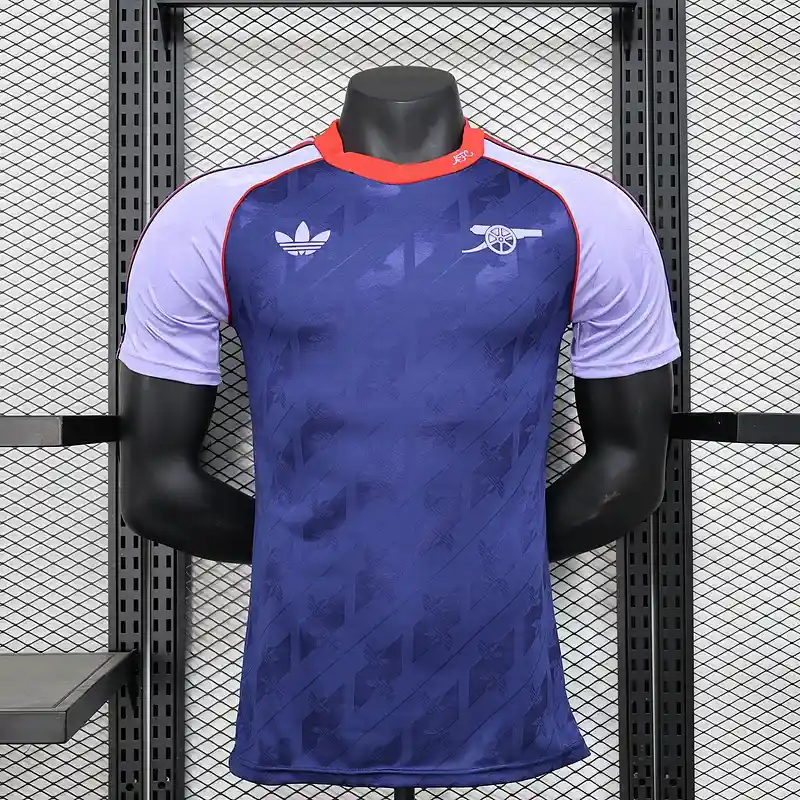 24/25 Player Arsenal Purple Retro Model Soccer Jersey