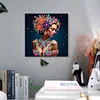 (Pre-Framed)Beauty-Special Shape Diamond Painting Kit(29x29cm)
