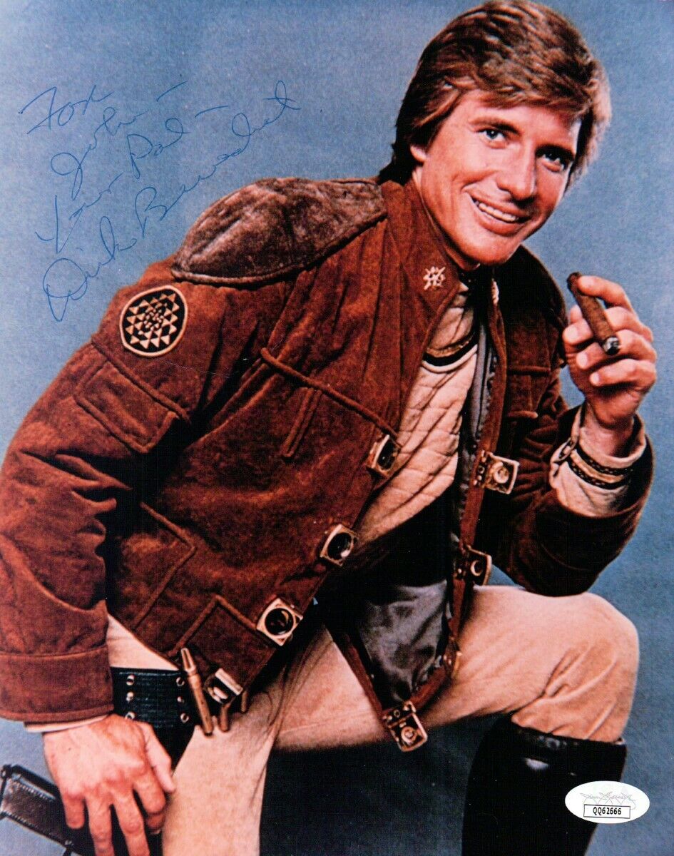 Dirk Benedict Signed Autographed 8X10 Photo Poster painting Battlestar Galactica JSA QQ62666