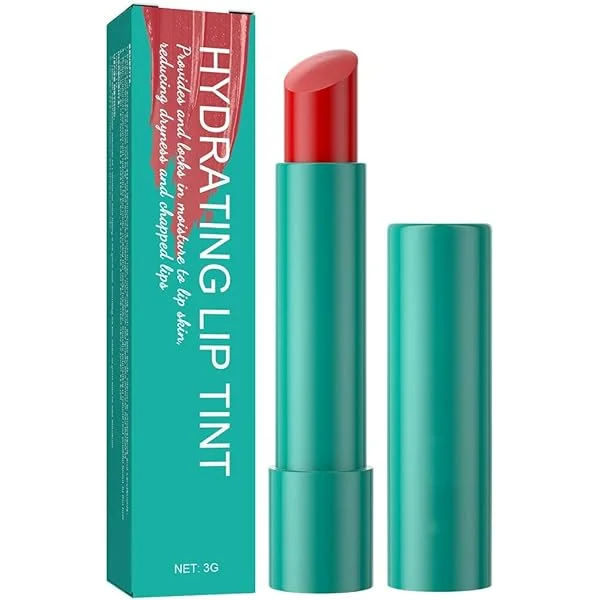 Pout Balm, Plumping Lip Hydrating, Rose Shine, Balm-In-Lipstick, Lip & Cheek Tint, Hydrating & Smooth, Natural-Looking Shiny Finish, Glow Paradise 1 count (Pack of 1) D