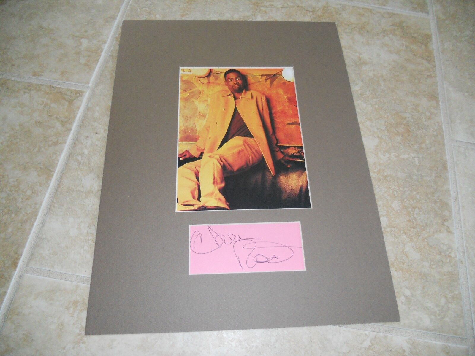 Chris Rock Comedian Signed Autographed 12x16