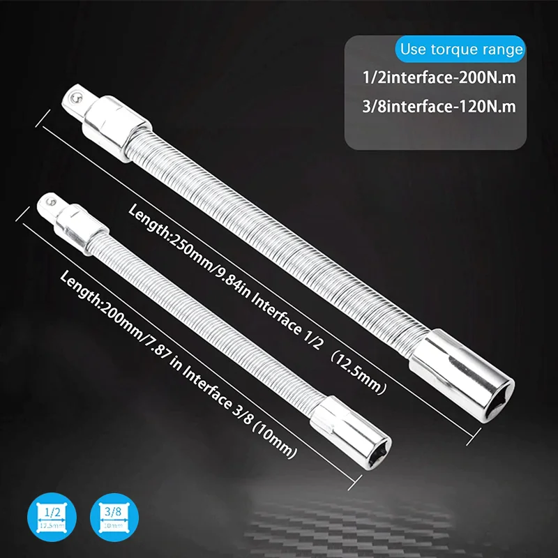 SAKER® Flexible Socket Extension Bar