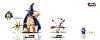 Wizarmon & Sorcermon & Tailmon - Digimon Statue - TiaoTiao Hall Studio