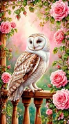 Luxury AB Velvet Diamond Painting Kit - Rose and Eagle
