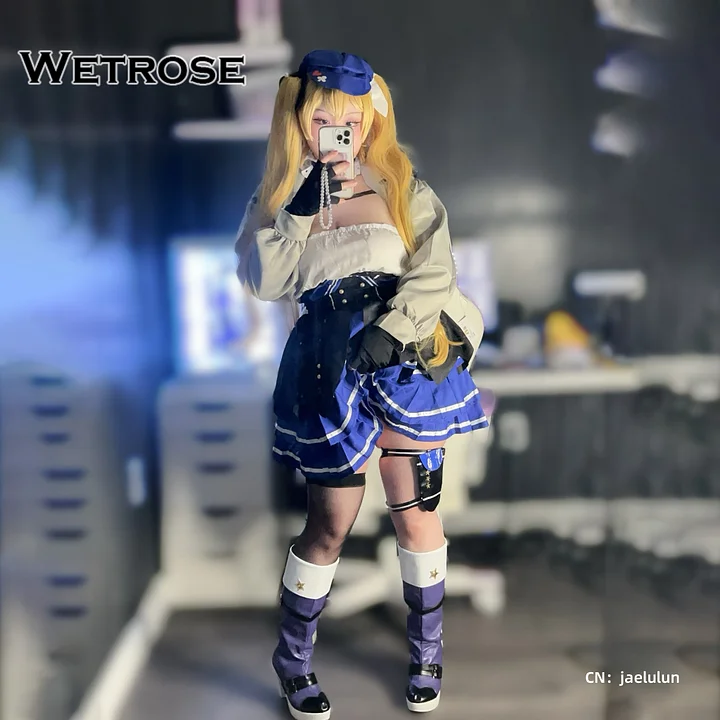 爆買いしたくなる Stock In Wetrose] Doki Vtuber EN Nijisanji Dokibird Bird コスプレ衣装