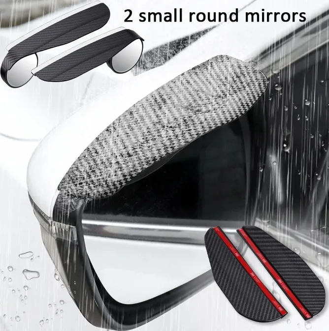 2PCS Car Side Mirror Rain Guards