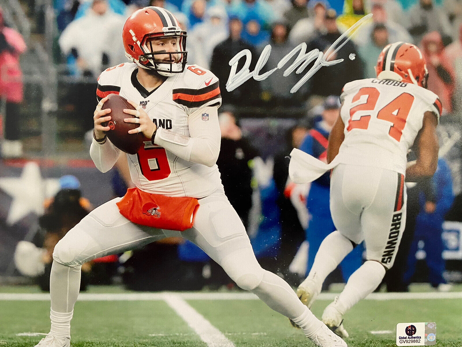 Baker Mayfield Signed Autographed 8x10 Photo Poster painting NFL Cleveland Browns -- COA