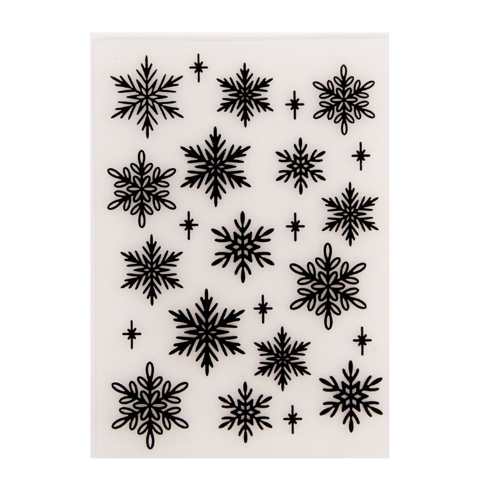 Plastic Template Craft Card Making Paper Cards 1Pcs Photo Album Christmas Snowflakes Decoration Scrapbooking Embossing Folder