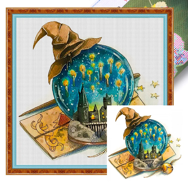 Wizard of Oz Castle AB Diamond Painting Embroidery Mosaic Full Square Round  Cross Stitch Craft Handmade Rhinestones Home Decor