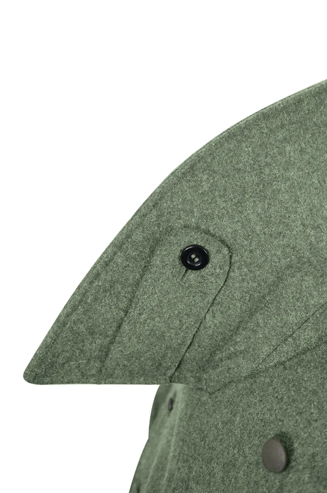   Wehrmacht German M1945 EM Fieldgrey Wool Greatcoat German-Uniform