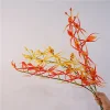 Orange Rodriguezia Lanceolata Artificial Spider Orchid Flower