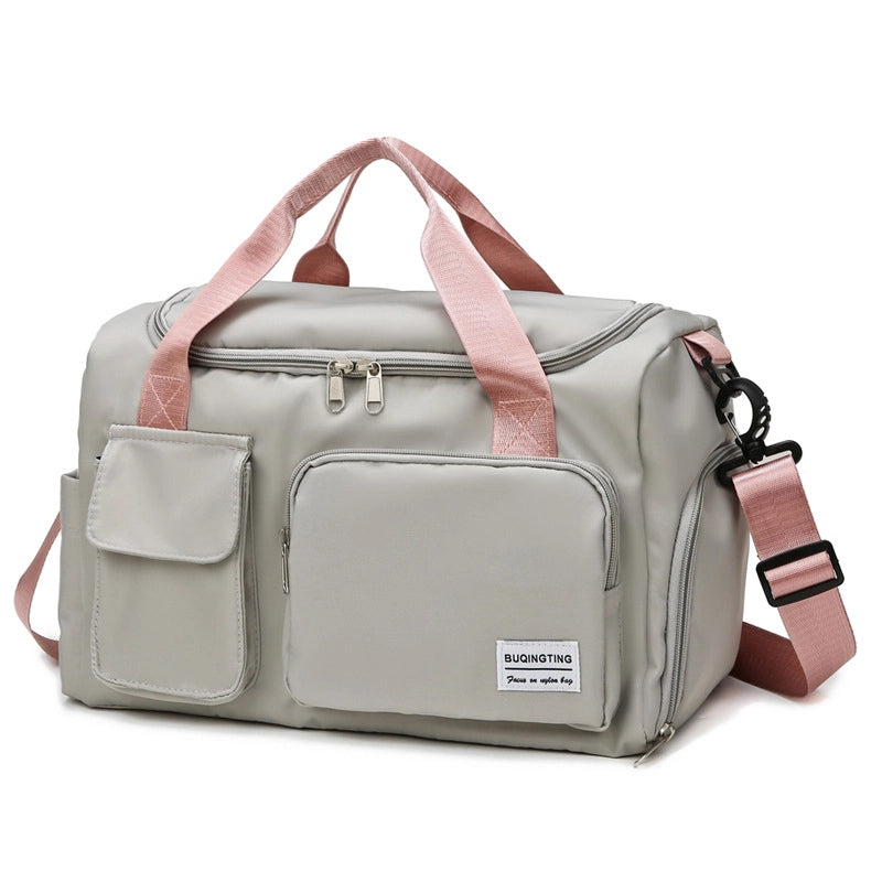 Outdoor Sports Travel Bag Dry And Wet Separation Fitness Bag Large Capacity Luggage Bag Women’s Bag Yoga Bag Duffel Bag