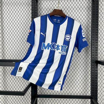 2025-2026 Deportivo Alav&eacute;s Home Football Shirt 1:1 Thai Quality- Maxi Kit