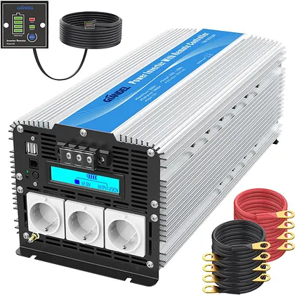 GIANDEL 3000W Modifizierter Sinus Wechselrichter 12v Auf 230v Spannungswandler