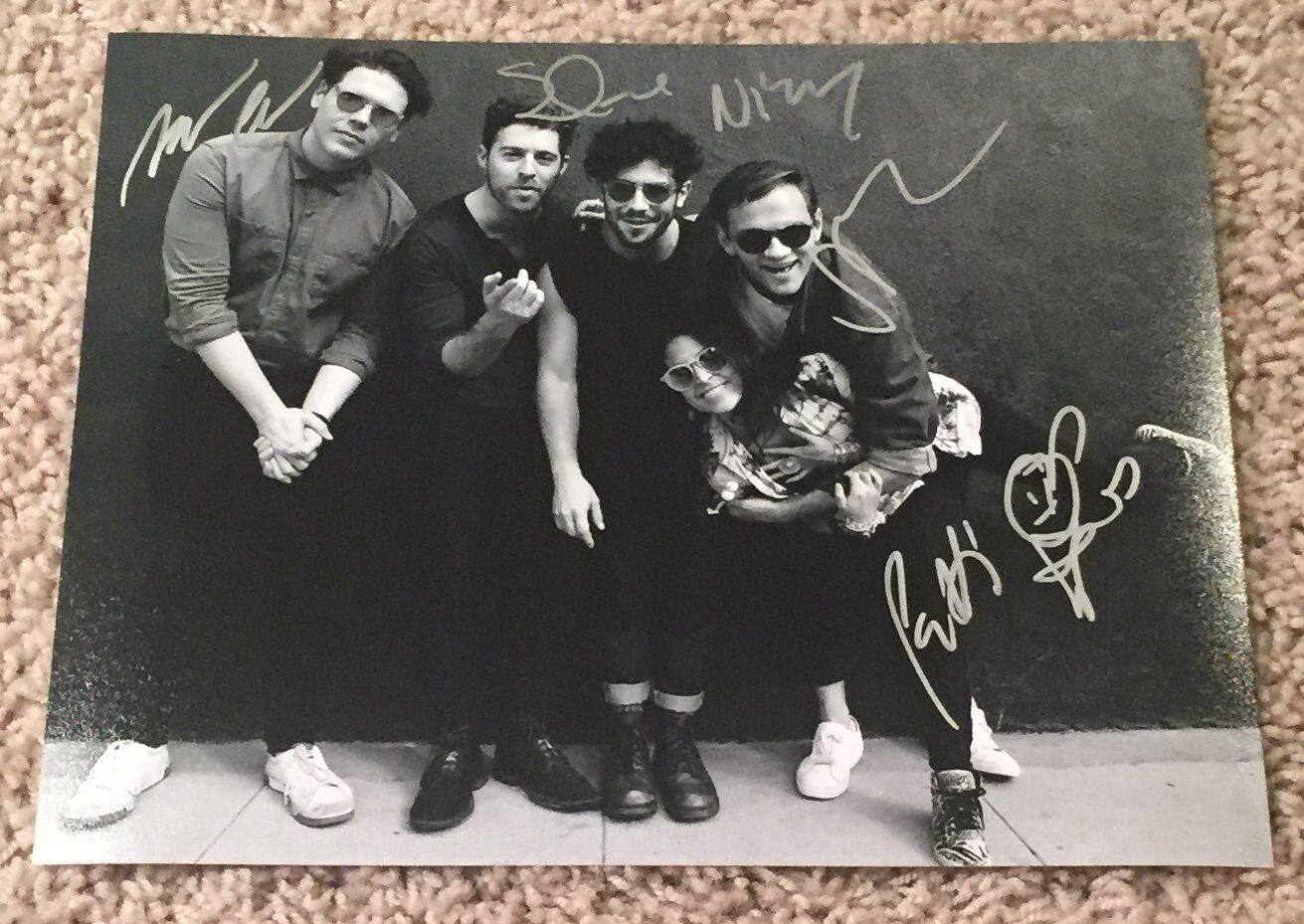 ST. LUCIA BAND SIGNED AUTOGRAPH 8x10 Photo Poster painting C w/PROOF JEAN-PHILIP GROBLER +4