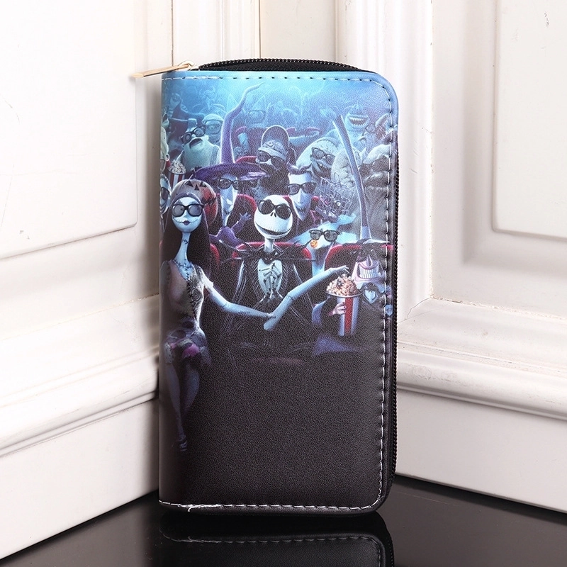 Boy’S Human PVC Pu Leather Zipper Kids Wallets