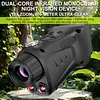 4K Infrared Night Visions Device Rechargeable Outdoor HD Telescope Camera with 2.8 Inch Large Screen 18X Digital Zoom Night Visions Monocular Outdoor Exploration & Camping Gear Gifts for Men