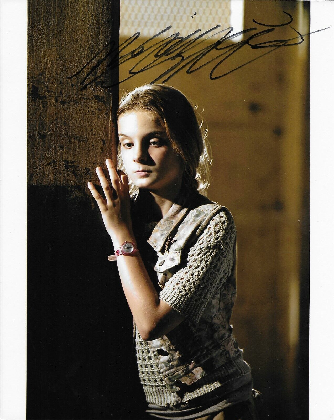 Brighton Sharbino The Walking Dead autographed Photo Poster painting signed 8x10 #12 Lizzy