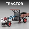 1:24 Alloy Tractor Model Hhand-Cranked Sounding Retro Collection Ornaments