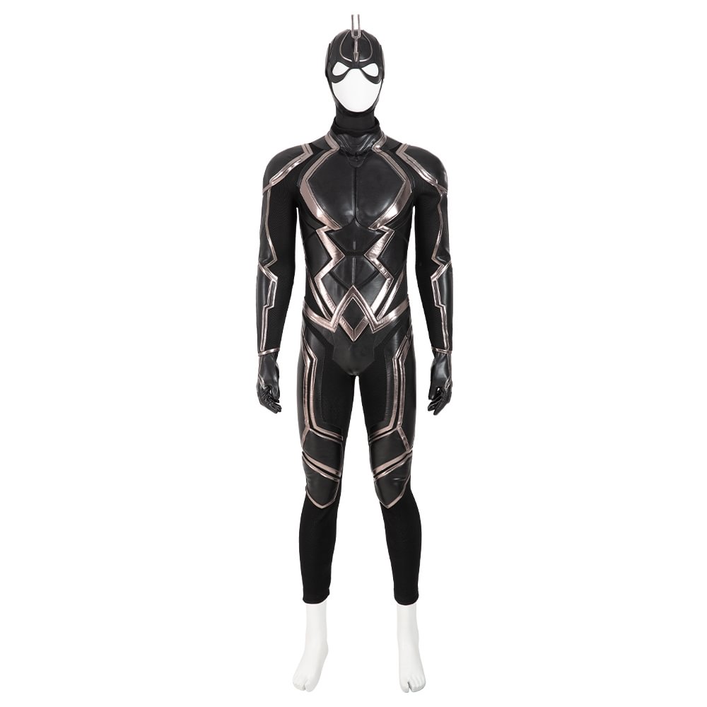 Black Bolt Cosplay Costume Mavel Blackagar Boltagon Halloween Suit